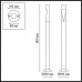 Наземный светильник Frankie 7206/5GLA Odeon Light