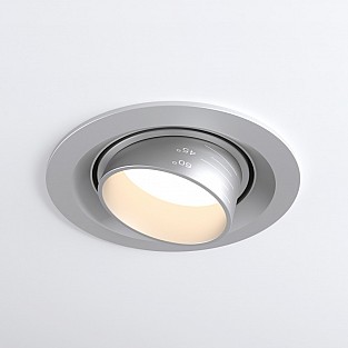 Точечный светильник 9919 LED 10W 4200K серебро