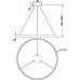 Подвесной светильник Rim MOD058PL-L54B3K
