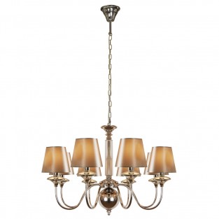 Подвесная люстра Rolling P2406-8 Nickel