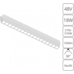 Трековый светильник Rapid A2969PL-1WH