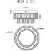 Потолочная люстра Irina MR2011-2CL