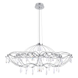 Подвесная люстра Mira 10586/900 Silver Asfour Loft It