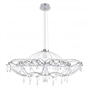 Подвесная люстра Mira 10586/900 Silver Asfour
