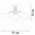 Потолочная люстра V43090-13/5PL