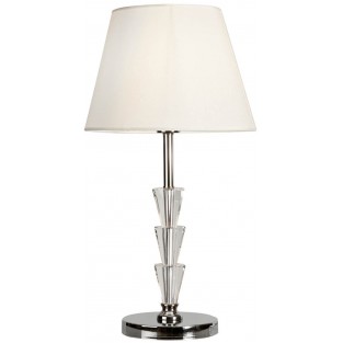 Интерьерная настольная лампа Alesti T2424-1 Nickel