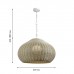 Подвесной светильник Wicker 4886-1P