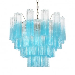 Подвесная люстра Murano 10580/600 Clear blue