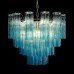 Подвесная люстра Murano 10580/600 Clear blue Подвесная люстра Murano 10580/600 Clear blue