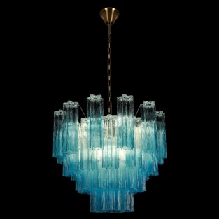 Подвесная люстра Murano 10580/600 Clear blue