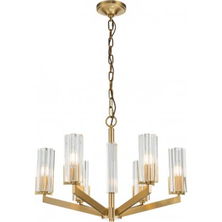 Подвесная люстра Malone 6035-6 BR CL