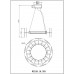 Подвесной светильник Nicola WE159.18.303