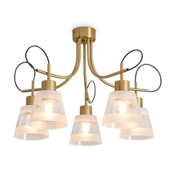 Потолочная люстра Caramel FR5522PL-05BS Freya Потолочная люстра Caramel FR5522PL-05BS Freya