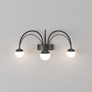 Настенный светильник Ragno 90031/3 черный