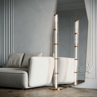 Торшер Stark 80537/1 латунь