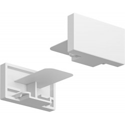 Заглушка DK Track White (SOLID BASE) | DK ТРЕК БЕЛЫЙ (СОЛИД БЕЙС) TR1107-WH