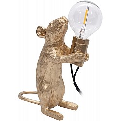 Интерьерная настольная лампа Mouse 10313 Gold