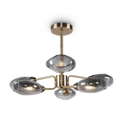 Потолочная люстра Ashy FR5327CL-06BZ Freya Потолочная люстра Ashy FR5327CL-06BZ Freya