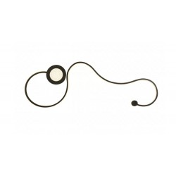 Настенный светильник Launch X054216 BK