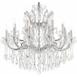 Подвесная люстра Diamond 6071-18 CR+CL