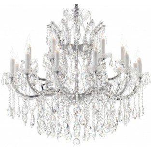 Подвесная люстра Diamond 6071-18 CR+CL