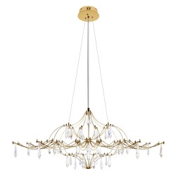 Подвесная люстра Mira 10587/1000 Gold Asfour Loft It
