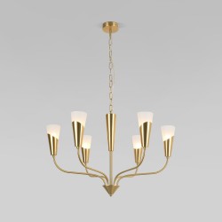 Подвесная люстра Rhyton 60167/6 латунь