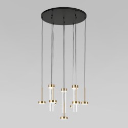 Подвесной светильник Quarzo 301102 LED латунь Eurosvet Подвесной светильник Quarzo 301102 LED латунь Eurosvet