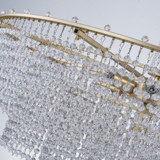 Потолочная люстра Fringe 4762-9P