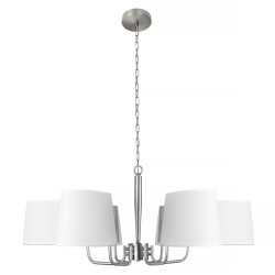 Подвесная люстра Hilton 10527/6 Nickel