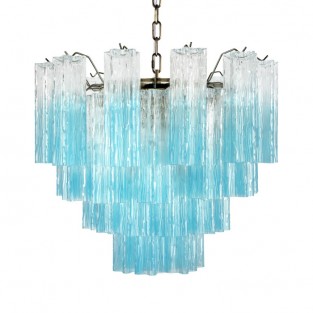 Подвесная люстра Murano 10580/600 Clear blue
