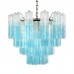 Подвесная люстра Murano 10580/600 Clear blue Подвесная люстра Murano 10580/600 Clear blue