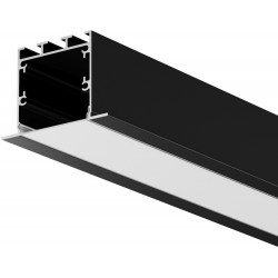 Профиль для светодиодной ленты Встраиваемый с накладным фланцем профиль 632012
