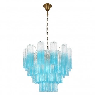 Подвесная люстра Murano 10580/600 Clear blue