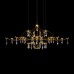 Подвесная люстра Mira 10587/1000 Gold Asfour Loft It