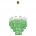 Подвесная люстра Murano 10580/600 Clear green Подвесная люстра Murano 10580/600 Clear green