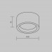 Точечный светильник Basic Texture MOD461CL-01B Maytoni Точечный светильник Basic Texture MOD461CL-01B Maytoni