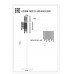 Торшер Cascada 62GDM-80231 Garda Decor Торшер Cascada 62GDM-80231 Garda Decor