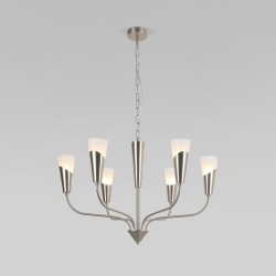Подвесная люстра Rhyton 60167/6 никель