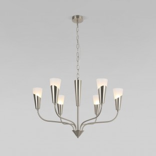 Подвесная люстра Rhyton 60167/6 никель