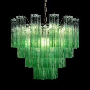 Подвесная люстра Murano 10580/600 Clear green