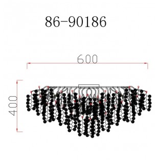 Потолочная люстра Tenera 86-90186
