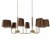 Подвесная люстра Hilton 10527/8 Brass Loft It