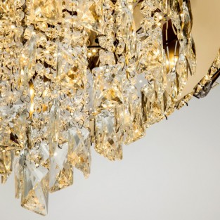 Потолочная люстра LED4U L9438-500 GD с УД