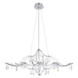 Подвесная люстра Mira 10587/1000 Silver Asfour Loft It
