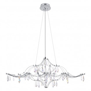 Подвесная люстра Mira 10587/1000 Silver Asfour