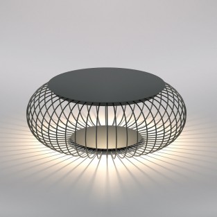 Наземный светильник-столик Firenze 35178/F черный