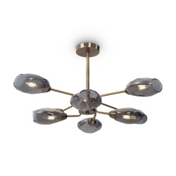 Потолочная люстра Ashy FR5327CL-08BZ Freya Потолочная люстра Ashy FR5327CL-08BZ Freya