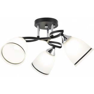 Потолочная люстра AMALFI-325885 325885/3A BK+CR