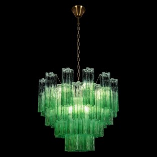 Подвесная люстра Murano 10580/600 Clear green